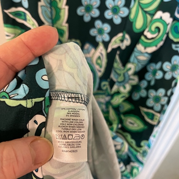 LOFT Green Paisley Halter Dress - Picture 9 of 10